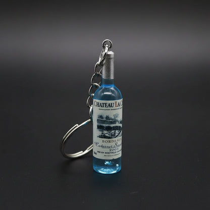 Wine Bottle Keychain