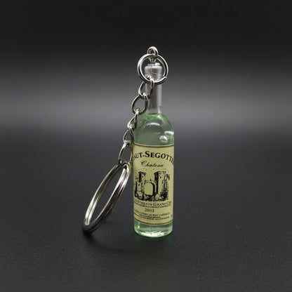Wine Bottle Keychain