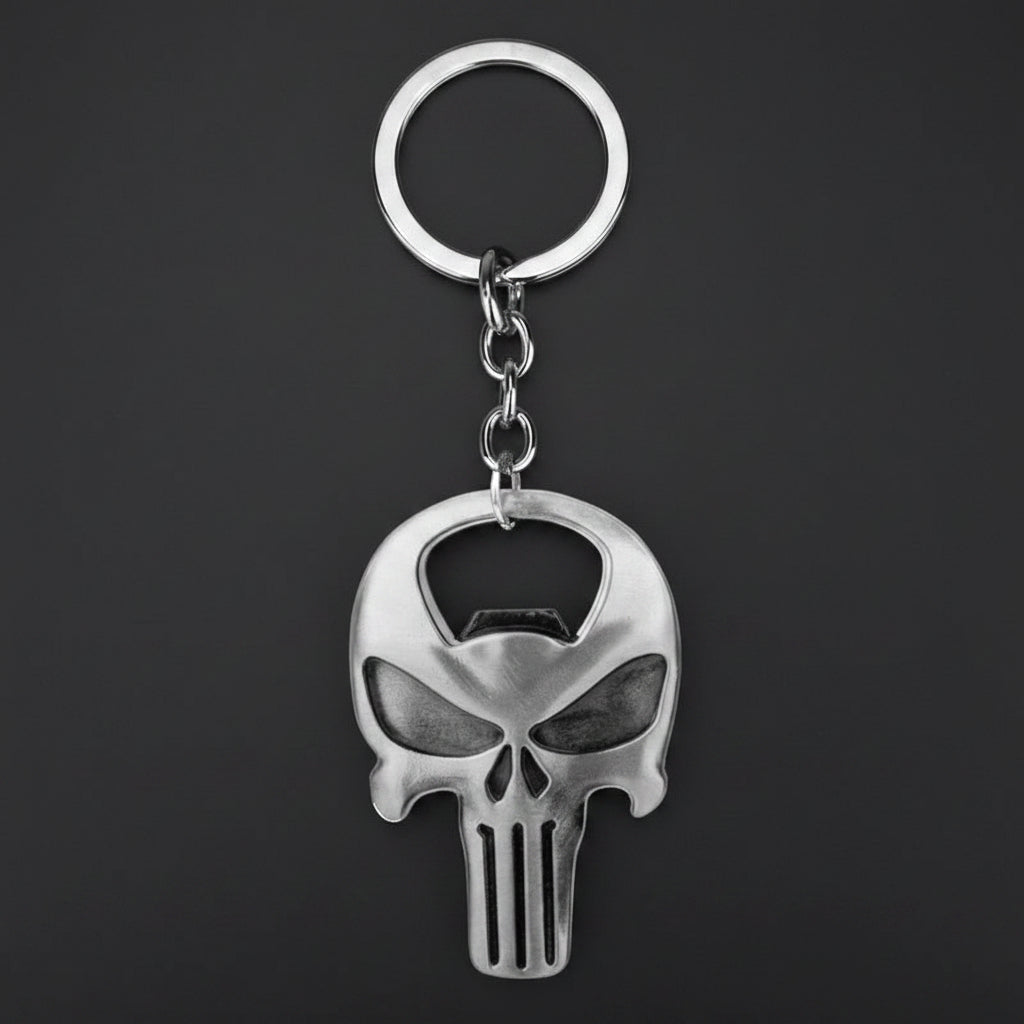 Skull Bottle Opener Keychain