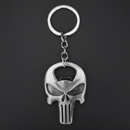 Skull Bottle Opener Keychain