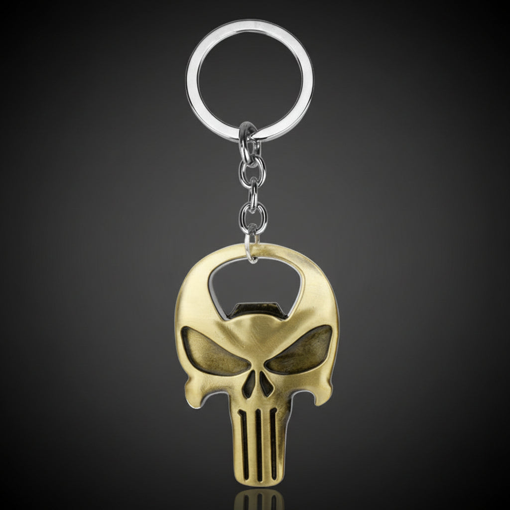 Skull Bottle Opener Keychain