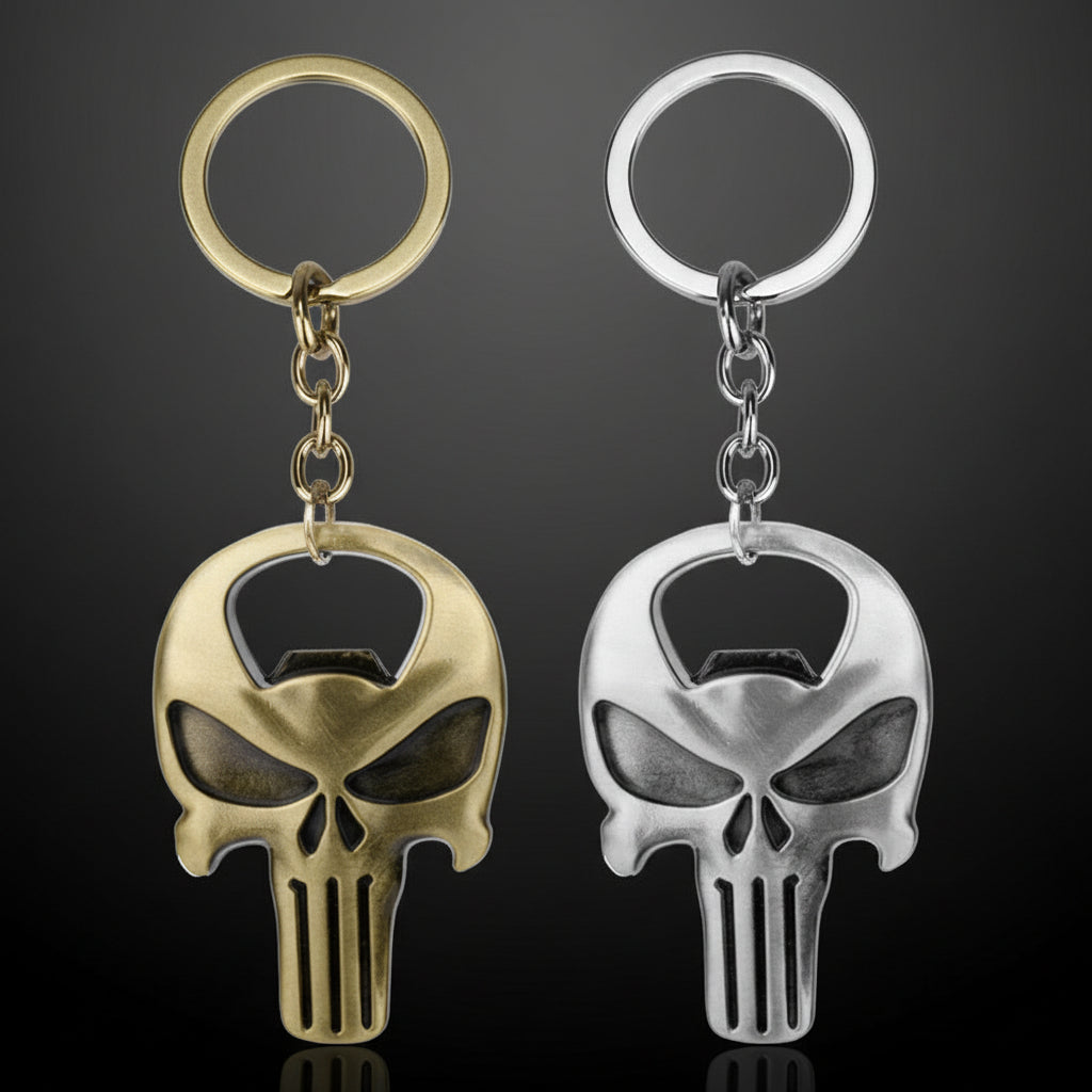 Skull Bottle Opener Keychain