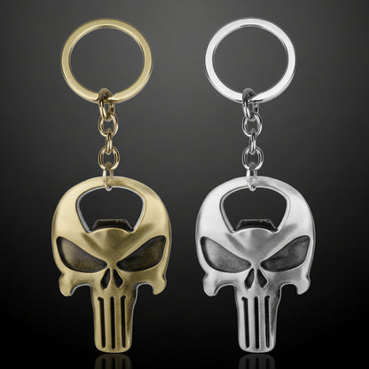 Skull Bottle Opener Keychain