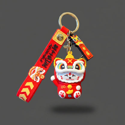 Cute Cat Keychain